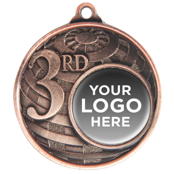 Global Logo 3rd Place Medal