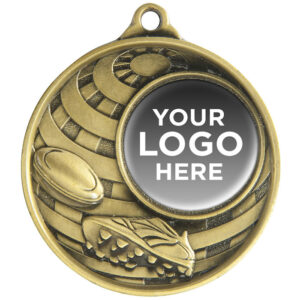 Global Logo Rugby League / Union Medal