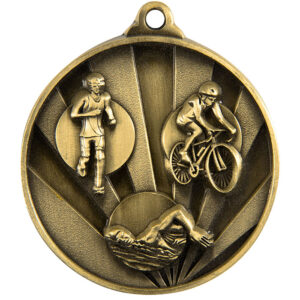 Sunrise Triathlon Medal