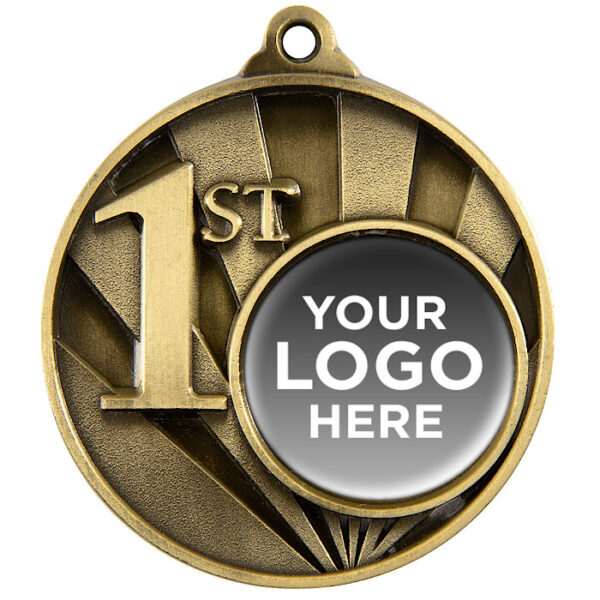Sunrise Logo 1st Place Medal