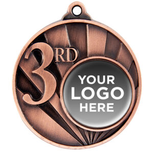 Sunrise Logo 3rd Place Medal