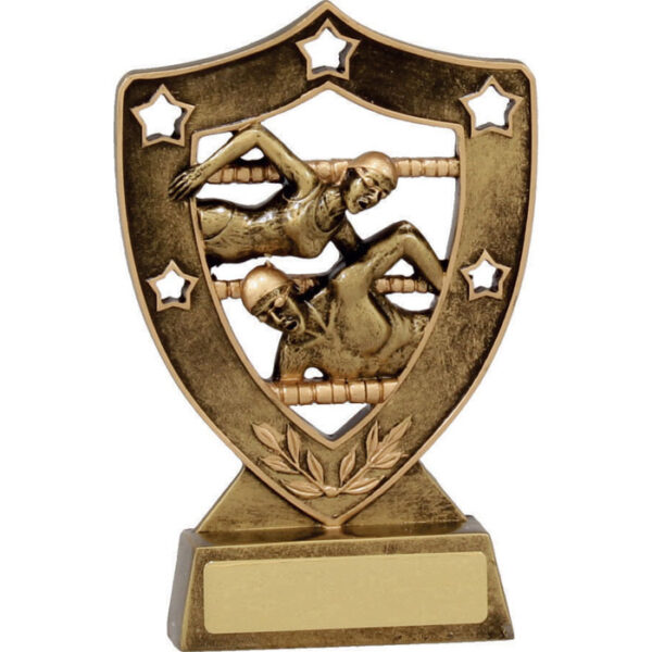 Swim Gold Shield