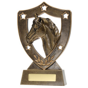 Horse Gold Shield