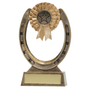 Horse Shoe and Rosette