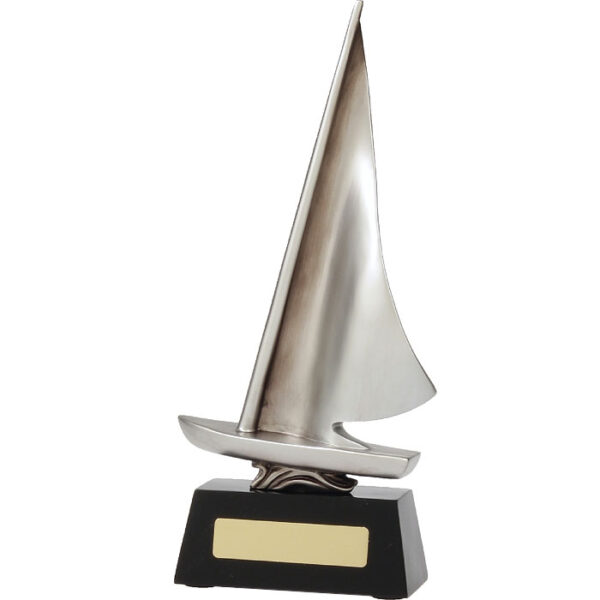 Abstract Dinghy Silver