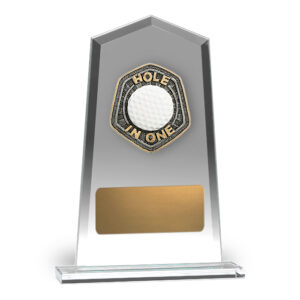 Hero Tower Glass Golf Hole in One