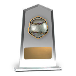Hero Tower Glass Baseball / Softball