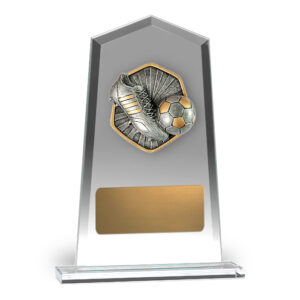 Hero Tower Glass Football / Soccer Theme