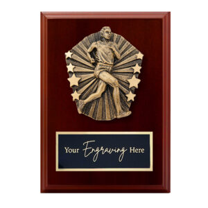 Cosmos Walnut Plaque Athletics Male