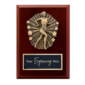 Cosmos Walnut Plaque Athletics Female