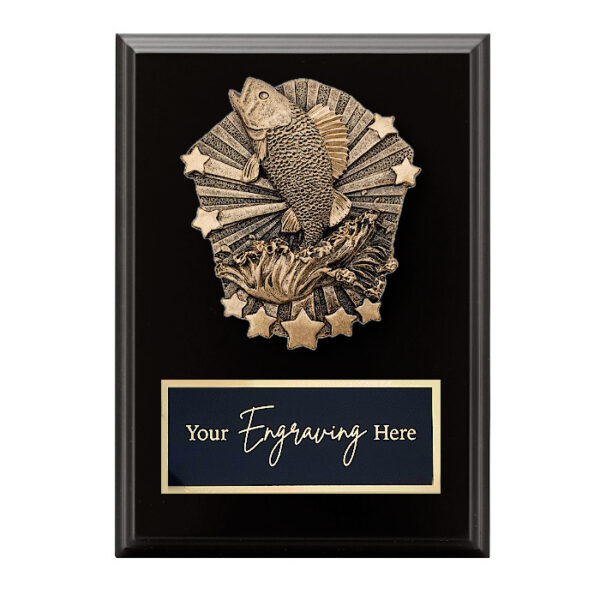 Cosmos Black Plaque Fishing