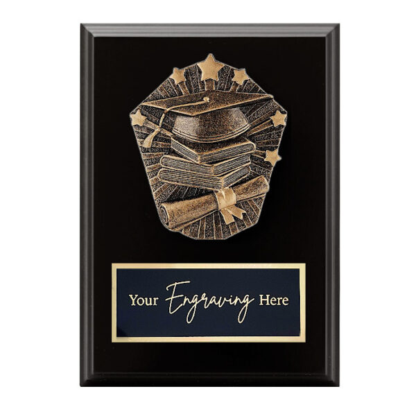 Cosmos Black Plaque Academic