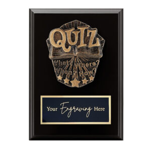 Cosmos Black Plaque Quiz