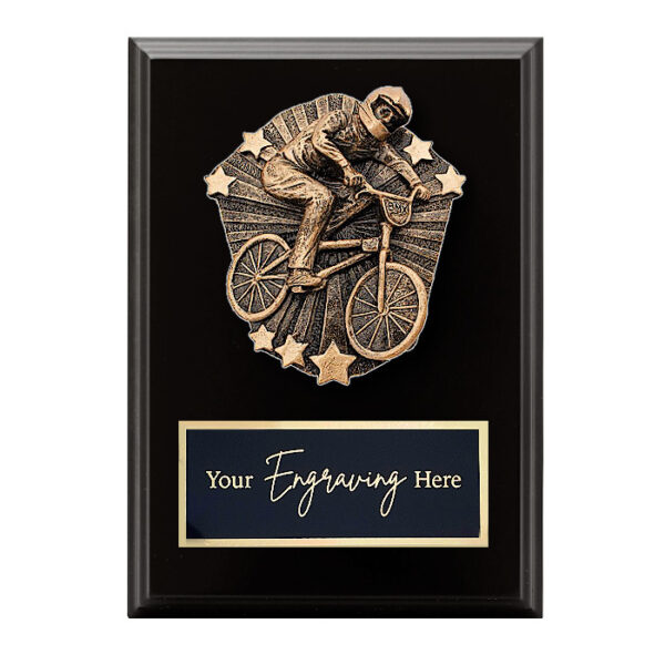 Cosmos Black Plaque BMX