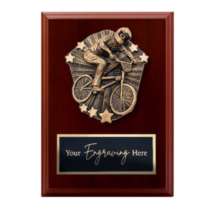 Cosmos Walnut Plaque BMX