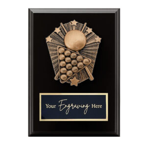 Cosmos Black Plaque Billiards / Snooker