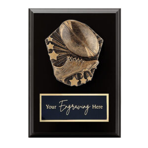 Cosmos Black Plaque Rugby League / Union Theme