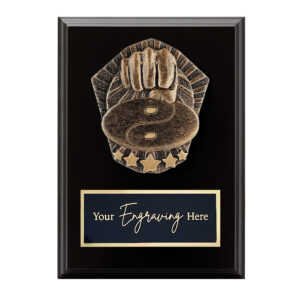 Cosmos Black Plaque Martial Arts