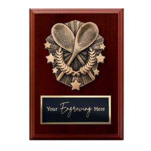 Cosmos Walnut Plaque Wooden Spoon