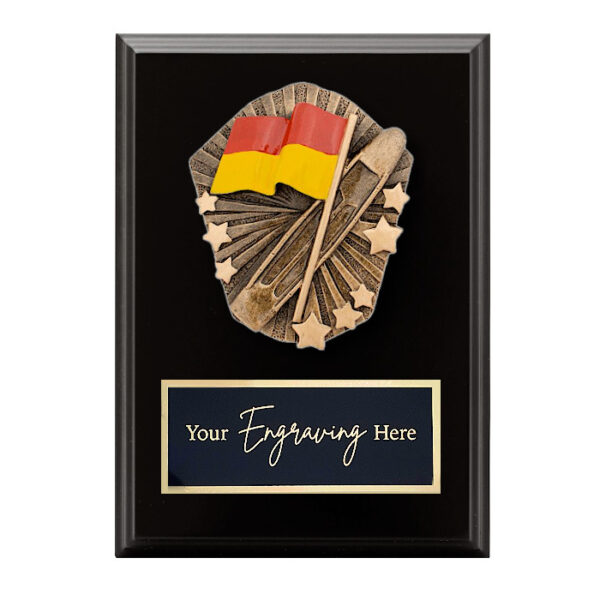 Cosmos Black Plaque Surf Lifesaving