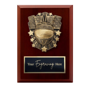 Cosmos Walnut Plaque Motorsport