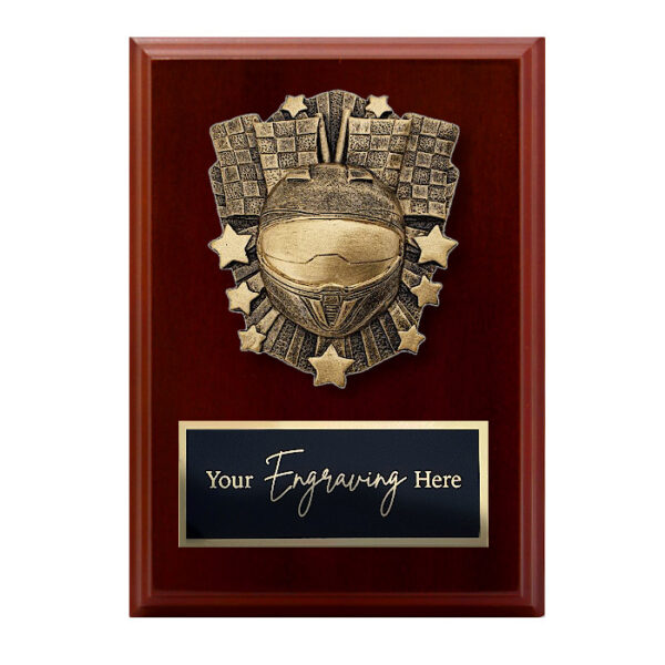 Cosmos Walnut Plaque Motorsport