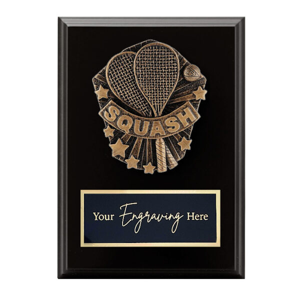 Cosmos Black Plaque Squash