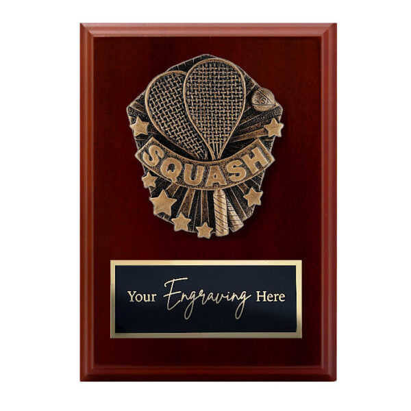 Cosmos Walnut Plaque Squash