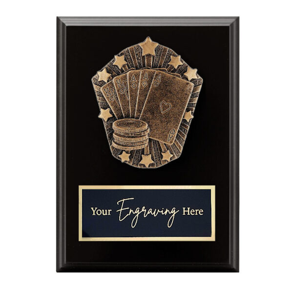 Cosmos Black Plaque Cards