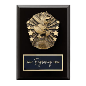 Cosmos Black Plaque Duck