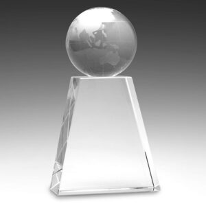Crystal Geo Tower Globe