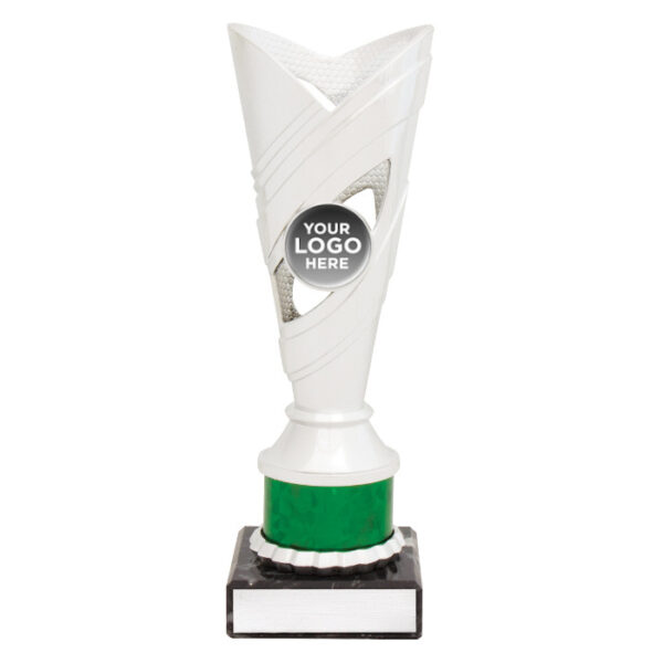 Curve Cup Silver / Green