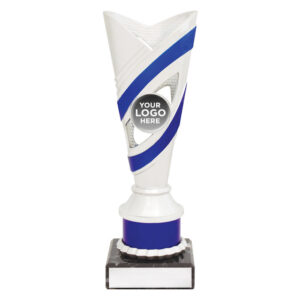 Curve Cup Silver / Blue