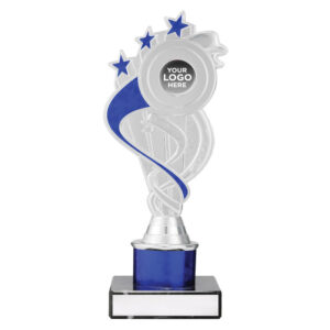 Ribbon Star Silver / Blue