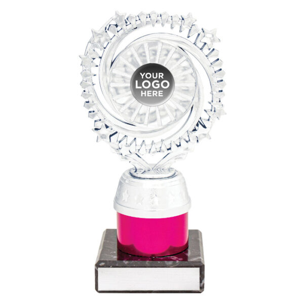 Cosmic Column Silver / Pink