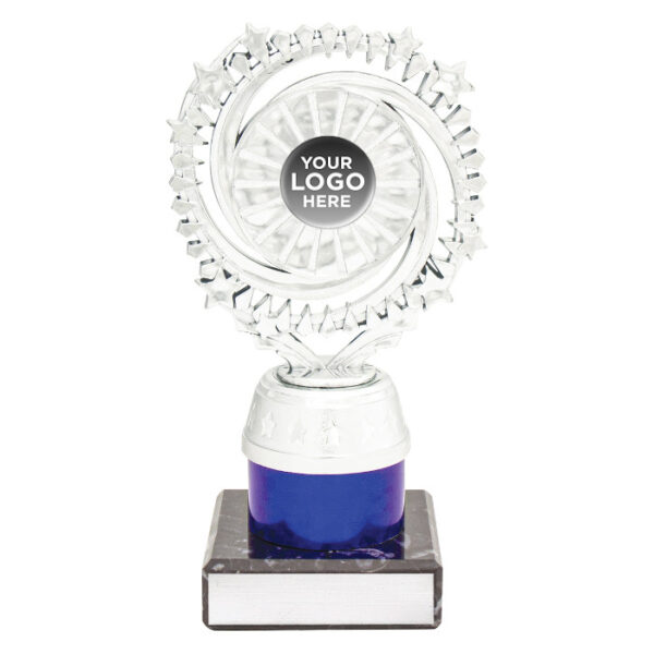 Cosmic Column Silver / Blue