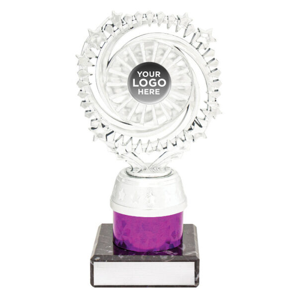 Cosmic Column Silver / Purple