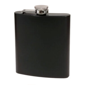 Hip Flask - Matt Black