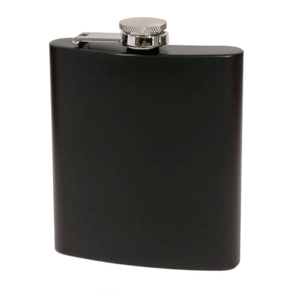 Hip Flask - Matt Black