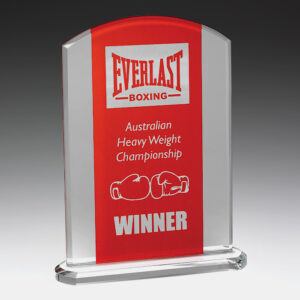 Florence Glass Award Red