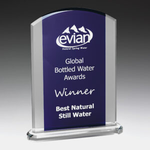 Florence Glass Award Blue