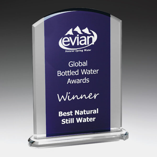 Florence Glass Award Blue