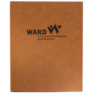 Portfolio / Notebook - Leatherette Rawhide