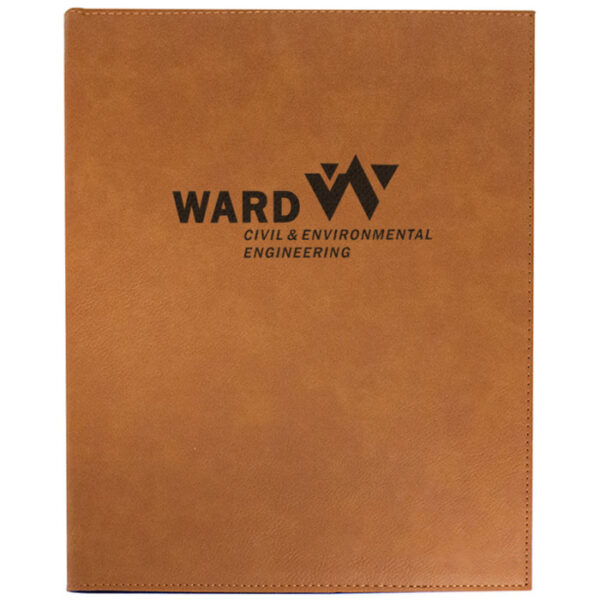Portfolio / Notebook - Leatherette Rawhide
