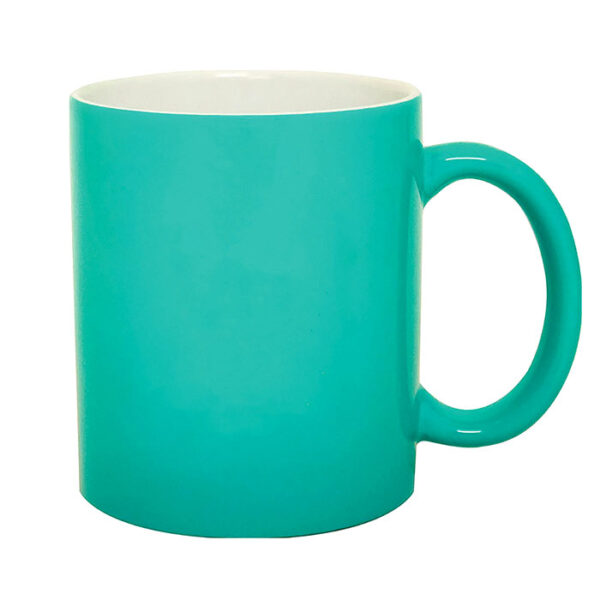 Ceramic Coffee Mug - Aqua