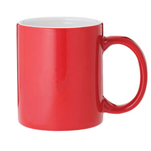 Ceramic Coffee Mug - Red