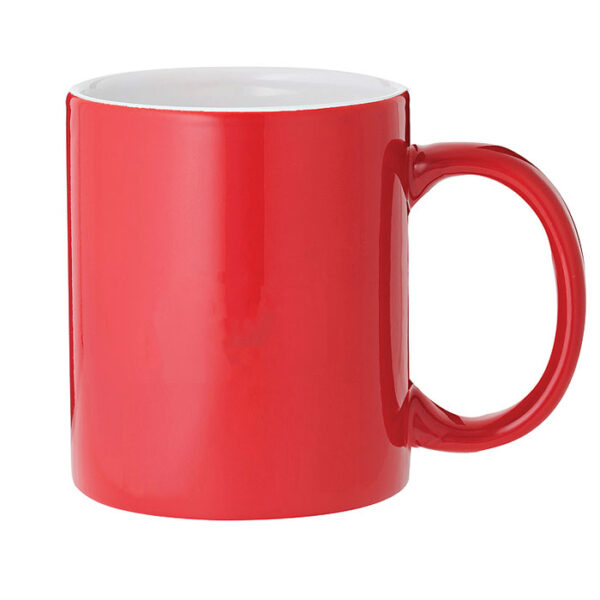 Ceramic Coffee Mug - Red