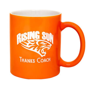 Ceramic Coffee Mug - Orange