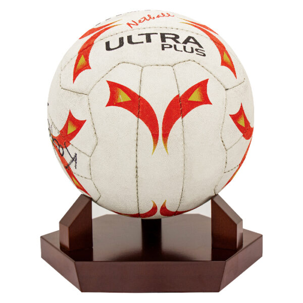 Timber Ball Holder - Netball