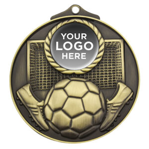 Football Theme Logo Medal